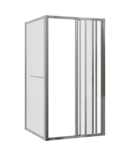 Душевой уголок Grossman Alba GR-9090Al1 90х90 стекло прозрачное профиль хром глянцевый без поддона - фото 3